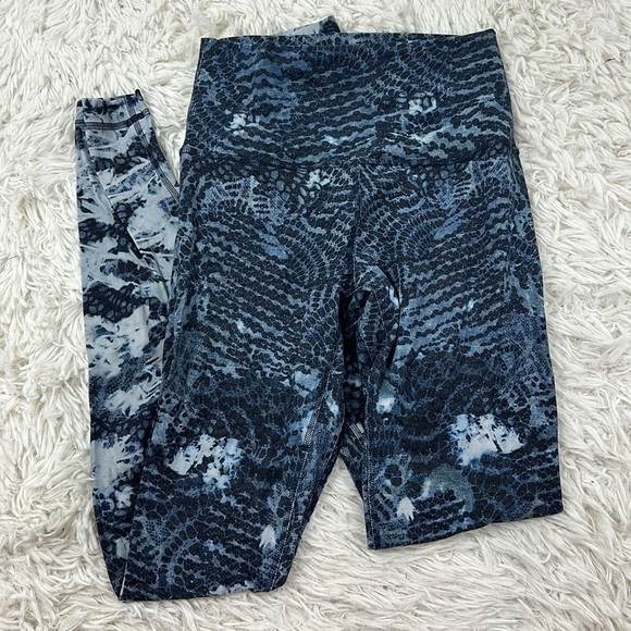 Lululemon Align Pant 28” *Engineered Indigo Lace Starlight Multi Align Pant FULL - Picture 1 of 4
